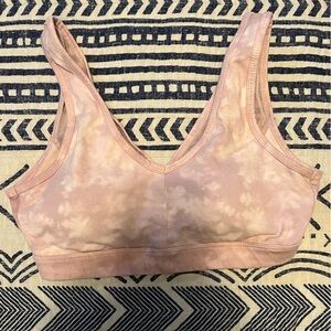 Old Navy Pink Tie-Dye Sports Bra